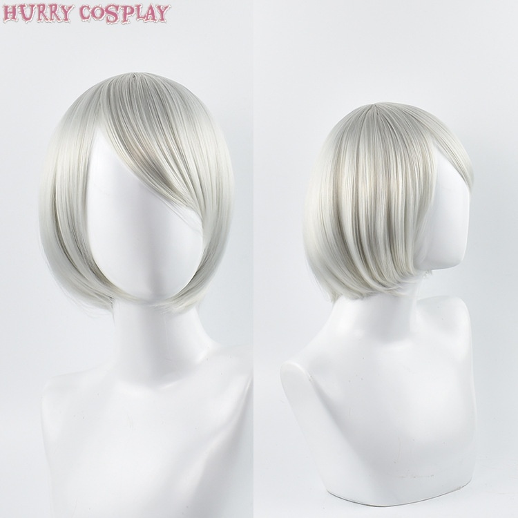 Game Cosplay,Nier: Automata,Wigs,NieR Automata Yuhar 2b sister Cosplay Costume - Wig